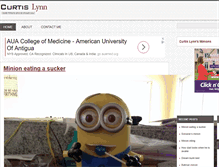 Tablet Screenshot of curtislynn.com